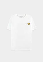 T-Shirt Unisex Tg. S. Pokemon: Pixel Pikachu White