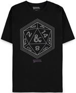 Dungeons & Dragons - Short Sleeved T-Shirt - S Short Sleeved T-Shirts M Black
