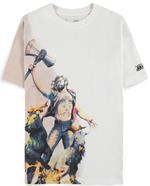 Marvel: Thor Women'S Loose Fit White (T-Shirt Donna Tg. M)