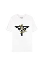 The: Fire Fly White T-Shirt Unisex Tg. M Last Of Us