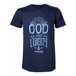 T-Shirt unisex Uncharted 4. For God and Liberty
