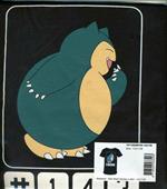 T-Shirt Bambino 134/140cm Pokemon. Kids Black Snorlax