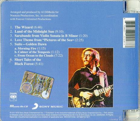 Land of the Midnight Sun - CD Audio di Al Di Meola - 2