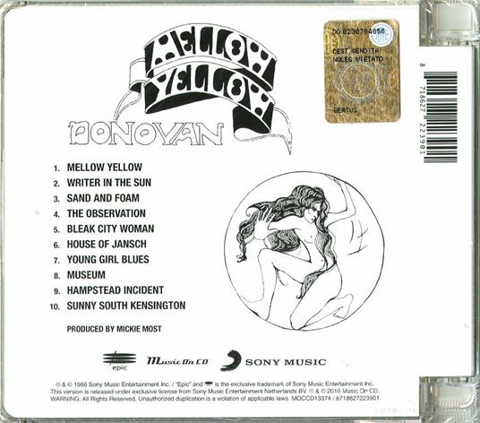 Mellow Yellow - CD Audio di Donovan - 2