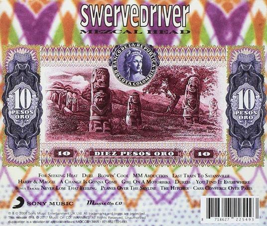 Mezcal Head - CD Audio di Swervedriver - 2