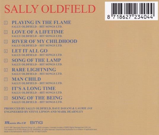 Playing In The Flame - CD Audio di Sally Oldfield - 2