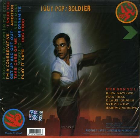 Soldier (180 gr.) - Vinile LP di Iggy Pop - 2