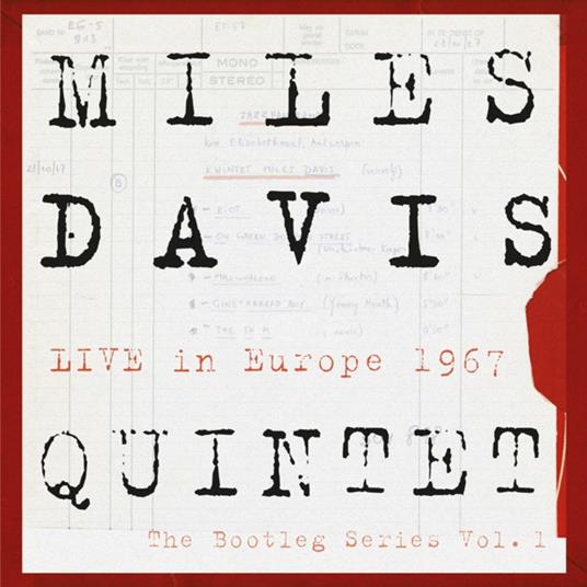 The Bootleg Series Vol. 1. Live In Europe 1967 - Vinile LP di Miles Davis