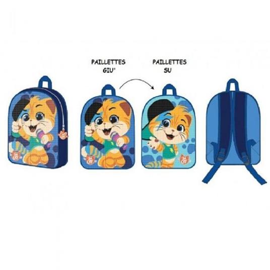 Zainetto Double Face 44 Gatti