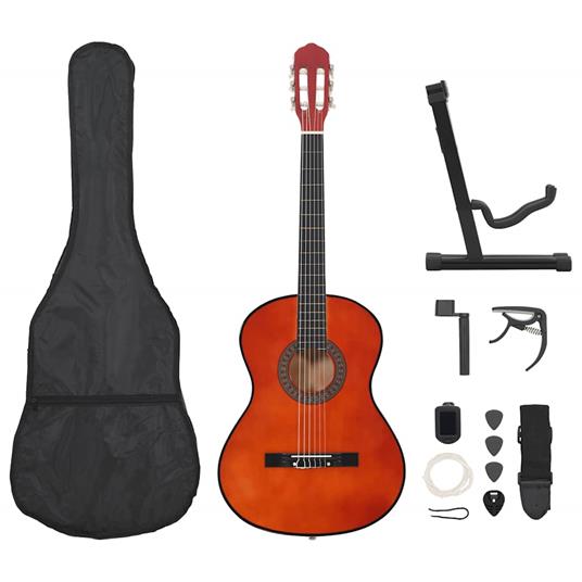 vidaXL Set Chitarra Classica per Principianti 12 pz 4/4 39