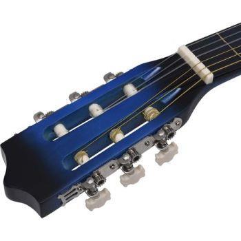 vidaXL Chitarra Classica per Principianti e Bambini Blu 3/4 36 - 6