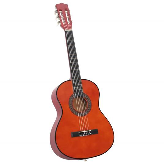 vidaXL Chitarra Classica per Principianti e Bambini 3/4 36" in Tiglio - 3