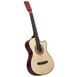 vidaXL Chitarra Acustica Western con 6 Corde 38