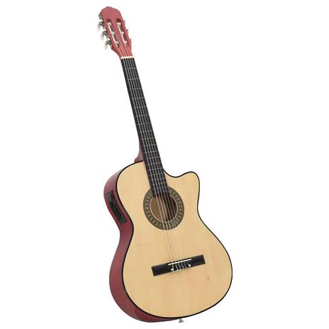vidaXL Chitarra Classica Western Cutaway con Equalizzatore e 6 Corde - 3