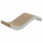 Tiragraffi in cartone con erba gatta, 52,5 x 20,5 cm