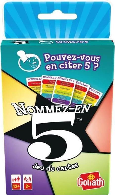 Nome 5 Gioco di carte