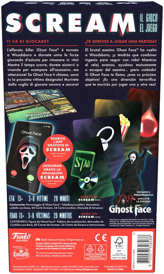 Scream the game. Gioco da tavolo - 3
