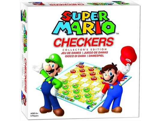 SUPER MARIO CHECKERS NINTENDO SUPER MARIO - GIOCHI DA TAVOLO/SOCIETA'