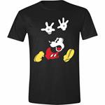 T-Shirt Unisex Tg. M. Disney: Mickey Mouse - Panic Face Black