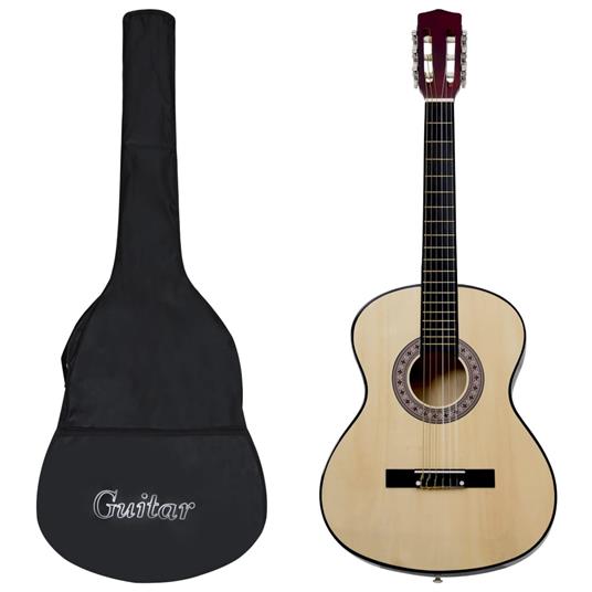 vidaXL Chitarra Classica per Principianti con Custodia 4/4 39