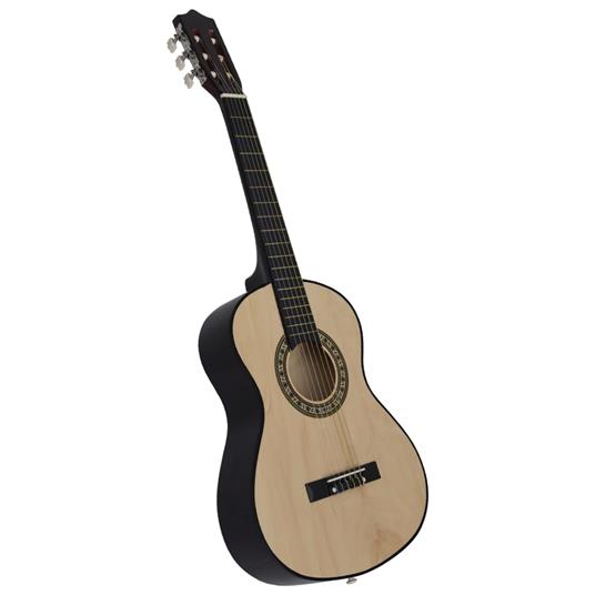 vidaXL Chitarra Classica Principianti e Bambini con Custodia 1/2 34 - 3