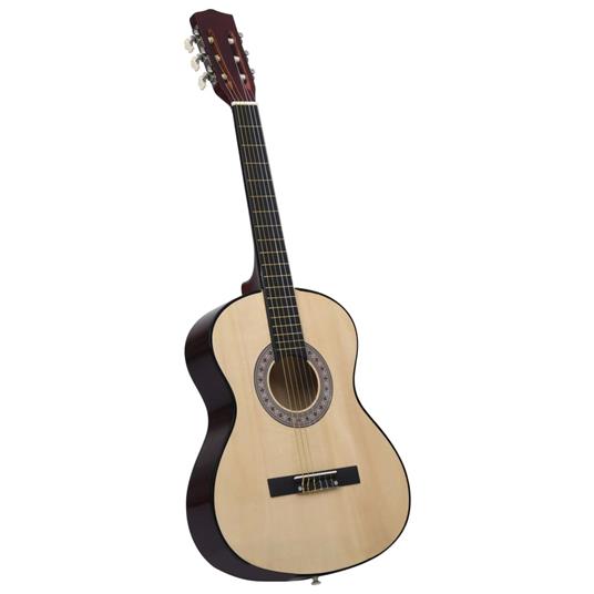 vidaXL Chitarra Classica per Principianti con Custodia 3/4 36 - 3