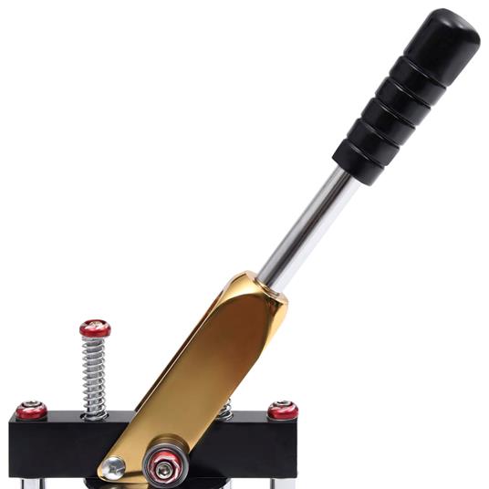 vidaXL Macchina per Badge con 500 Set a Spilla 37 mm Punzone Rotativo - 2