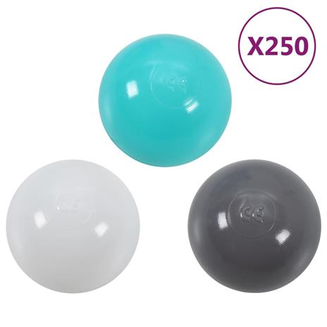 vidaXL Palline da Gioco 250 pz Multicolori - 2