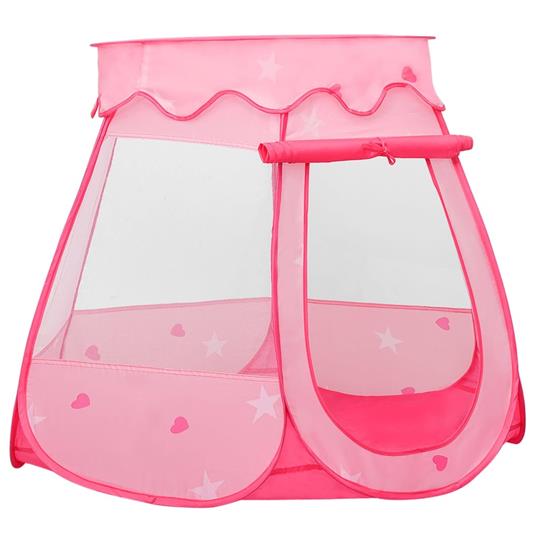 vidaXL Tenda da Gioco per Bambini Rosa 102x102x82 cm - 2