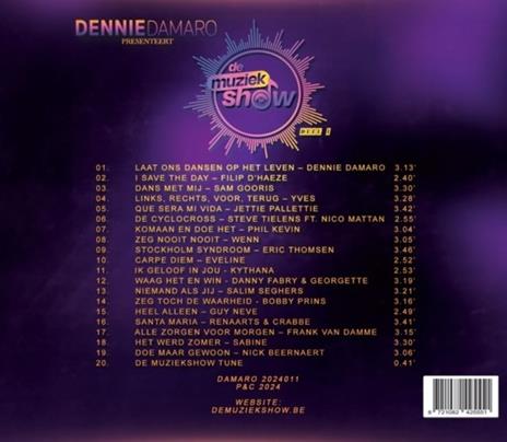 Presenteert De Muziekshow Deel 1 - CD Audio di Dennie Damaro - 2