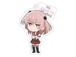 My Dress-up Darling Acrylic Portachiavi Sajuna Chibi Style 8 Cm Sakami Merchandise