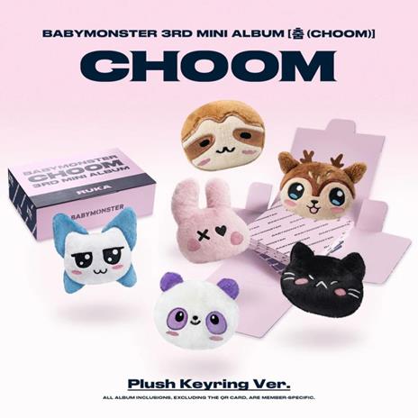 Choom Plush Keyring Version (Solo QR Code) - Altro di Babymonster