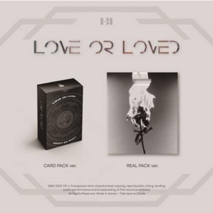 Love Or Loved Part.1 - CD Audio di B.I