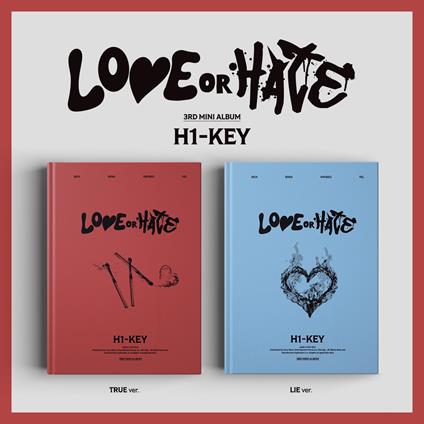 Love Or Hate - CD Audio di H1-Key