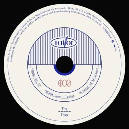 Vol.1. Tailor - CD Audio di Blank Shop