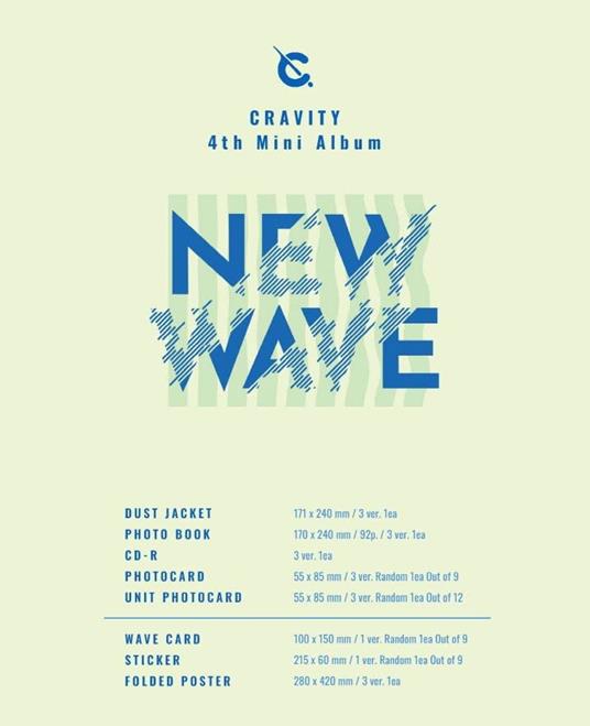 New Wave - CD Audio di Cravity