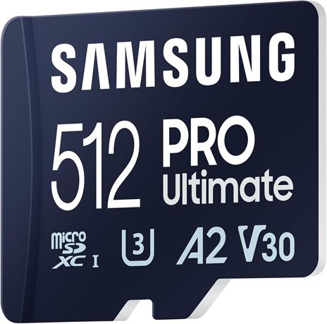 Samsung 512 Gb Pro Ultimate Microsdxc Uhs-I Scheda, Con Adattatore Sd MB-MY512SA/WW - 2