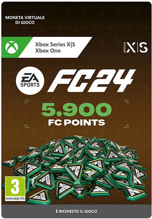 Microsoft EA Sports FC 24 5900 FC Points IT PIN - XONE