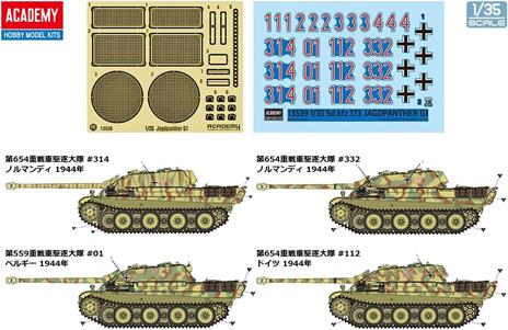 1/35 German Sd.Kfz.173 Jagdpanther Ausf.G1 (AC13539) - 2
