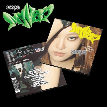 My World - The 3rd Mini Album (Poster Version - Ningning Cover) - CD Audio di Aespa