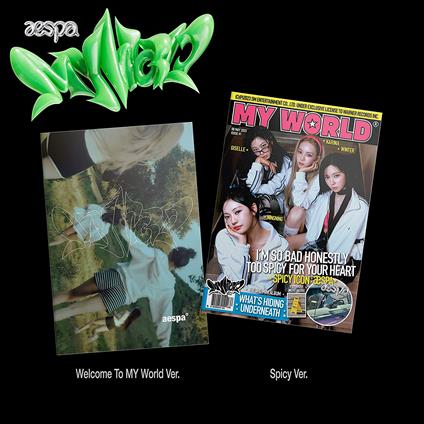 My World - The 3rd Mini Album (Zine Version) - CD Audio di Aespa