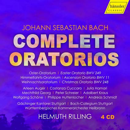 Complete Oratorios - CD Audio di Johann Sebastian Bach