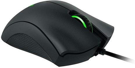 Razer DeathAdder Essential - Mouse da gioco essenziale con sensore ottico da 6.400 DPI - Mouse da gioco essenziale con sensore ottico da 6.400 DPI (Forma ergonomica,5 pulsanti hyperesponse) Nero - 5