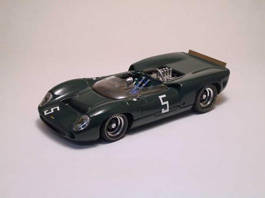 Lola T70 Spyder #5 Accident Mosport 1965 H. Dibley 1:43 Model Bt9194