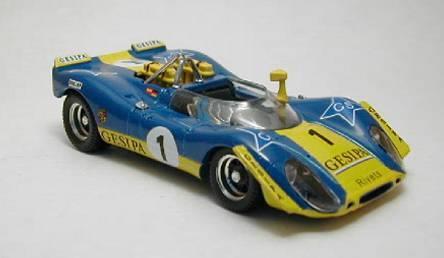 Porsche 908/2 #1 Winner 6H Jarama 1970 Alex Soler Roig / Neuhaus 1:43 Model Bt9287
