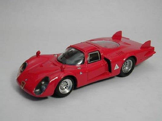 Alfa Romeo 33.2 Coda Lunga 1968 Red 1:43 Model Bt9251