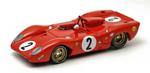 Ferrari 312 P Spyder #2 Accident Monza 1969 P. Rodriguez / P. Schetty 1:43 Model Bt9221
