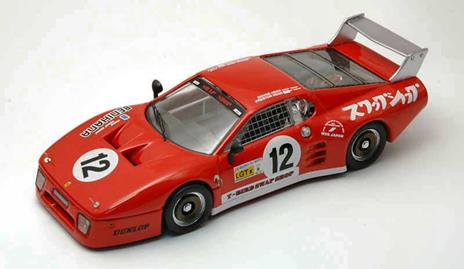 Ferrari 512 Bb #12 Retired 6 H Fuji 1982 Henn / Henn 1:43 Model Bt9324
