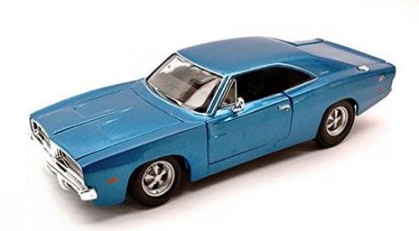 Dodge Charger R/T 1969 Metallic Blue 1:25 Model Mi31256Bl