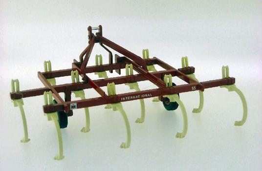 Ih Chisel 55 Avec Extension Estirpatore a Denti Elastici 1:32 Model Repli111